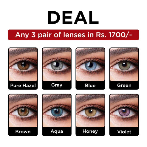 Pack of  3– AB Lenses Cosmetics