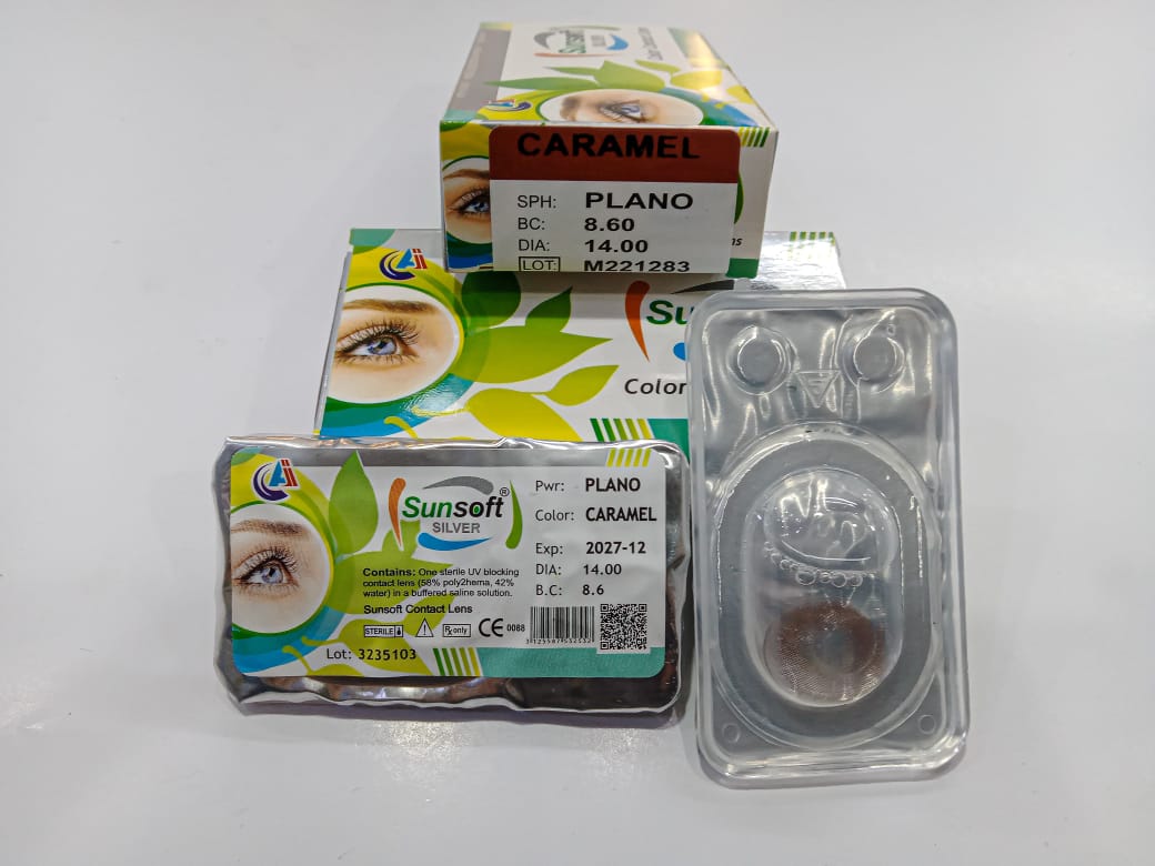 Medicated lenses for sensitive eyes